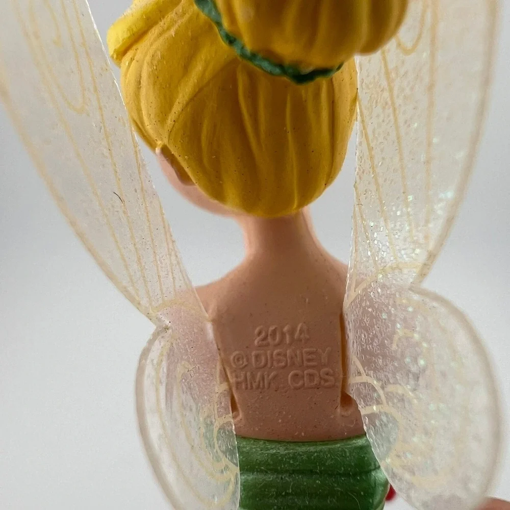 Disney Tinker Bell Mistletoe Christmas Ornament 2014 Fairy Holiday 4